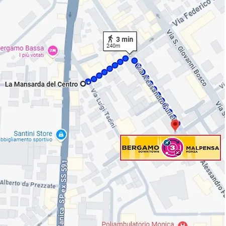 アパート La Mansarda Del Centro