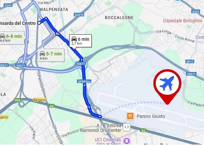 La Mansarda Del Centro Lägenhet Bergamo